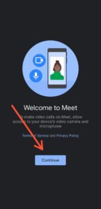 How to join meeting in Google Meet in mobile