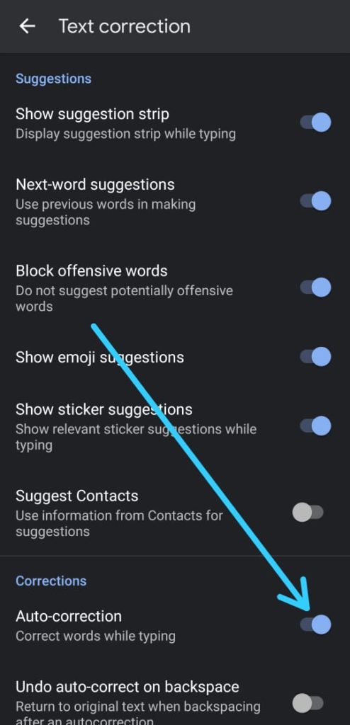 How to Turn Off Autocorrect on Android 