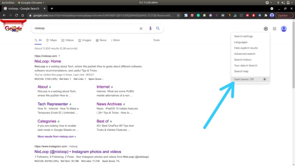 How to enable official dark mode on Chrome on PC