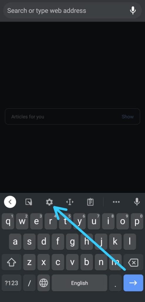 How to change the color of your keyboard  on android