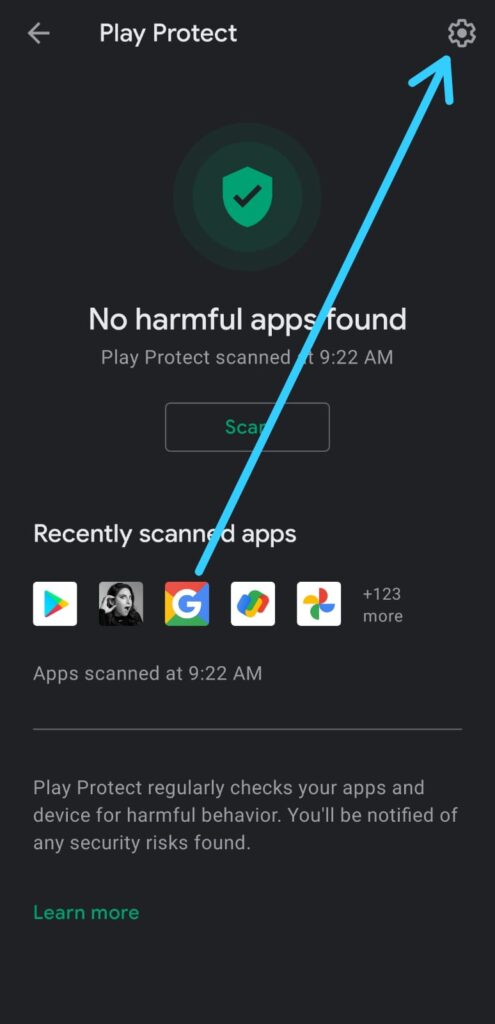 How to Enable Or Disable Google Play Protect In your Google play store 