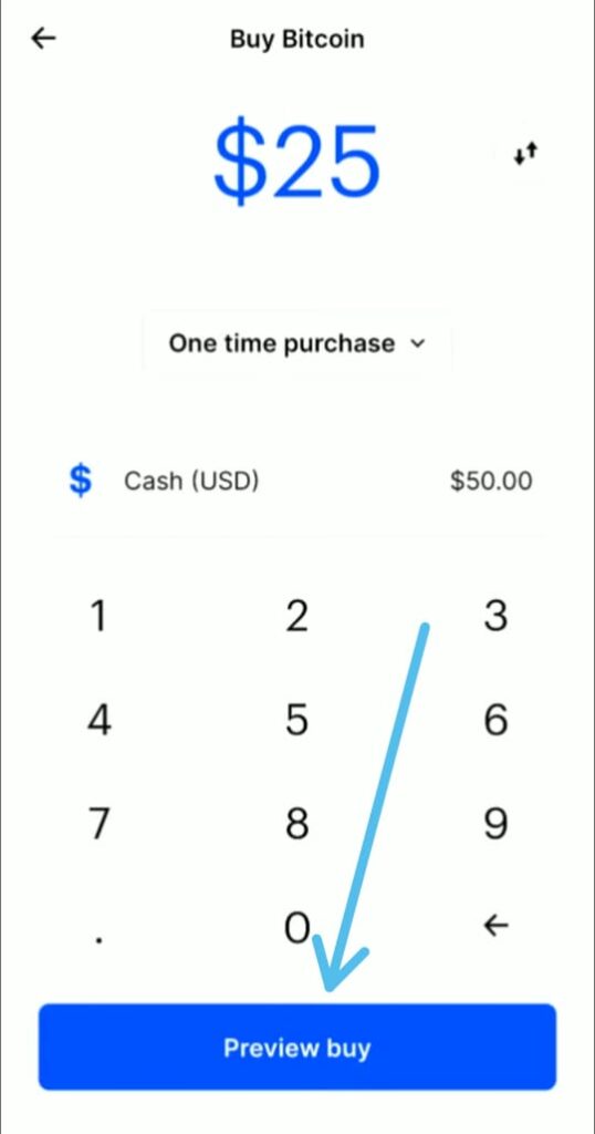 How to buy crypto on Coinbase app