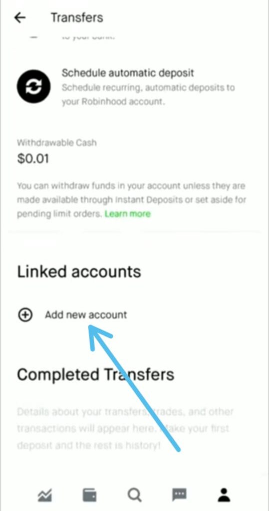 How To Link Your Bank Account To Robinhood