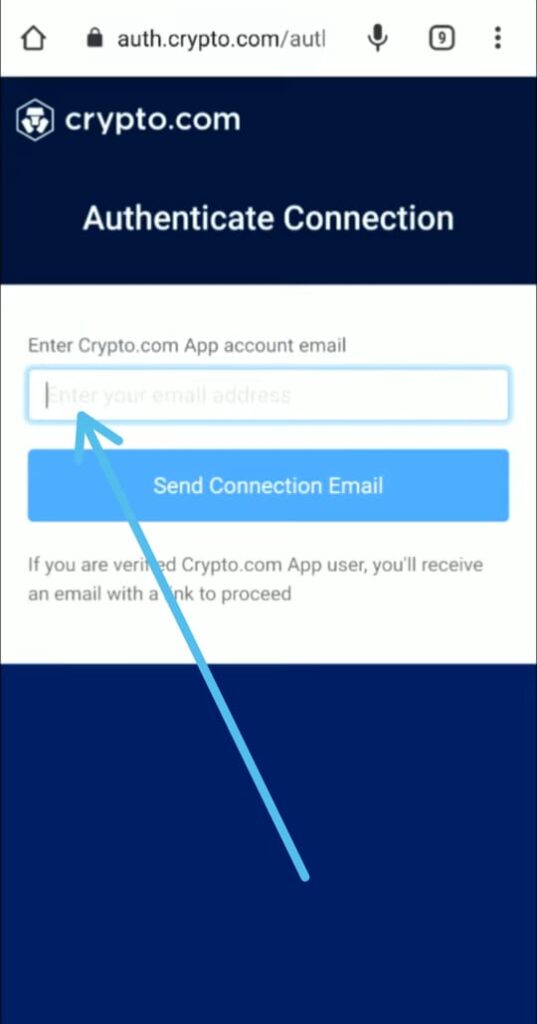 How to connect Crypto.com App to Defi Wallet