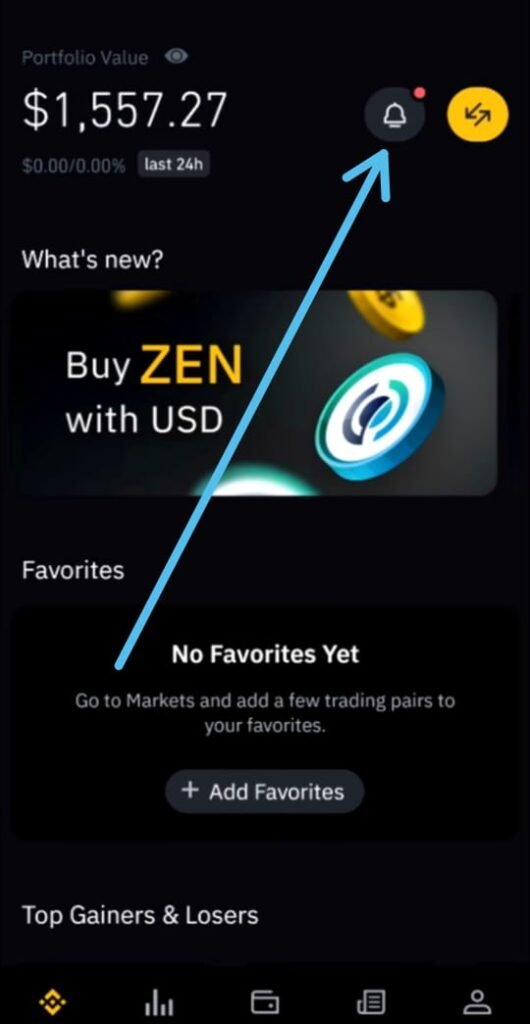 How to buy crypto on the Binance US app