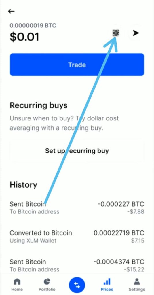 How to send bitcoin from cash app to coinbase wallet