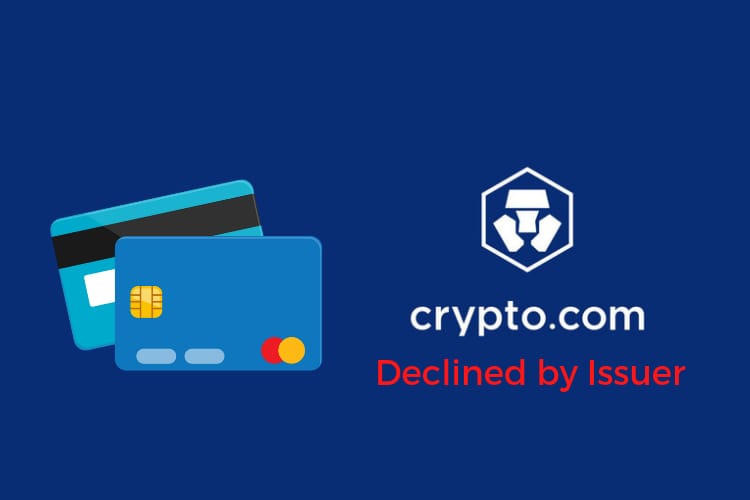 crypto.com unfortunately the payment was declined by your card issuer