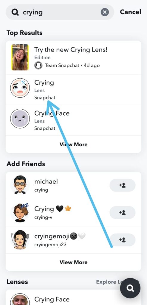 How to use the crying filter on Instagram