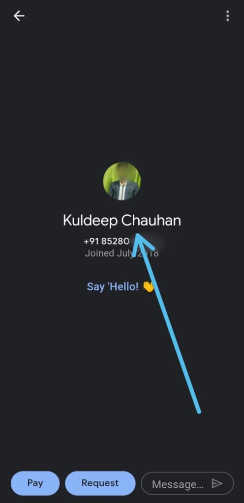 Trick to find the real name of an annoying number or caller