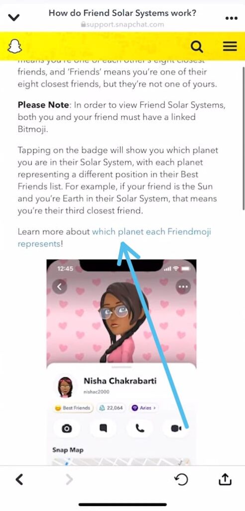 How To Get Friend Solar System On Snapchat