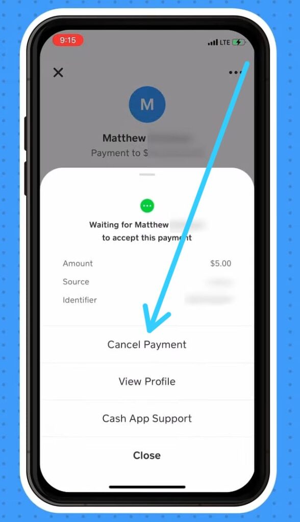 How to cancel Cash App payment