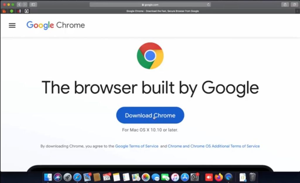 install google chrome on mac