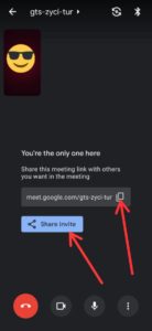 How to host a meeting in Google Meet in mobile