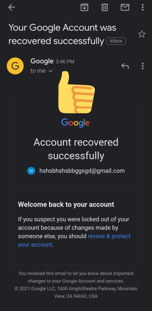 How to Recover deleted Google Account