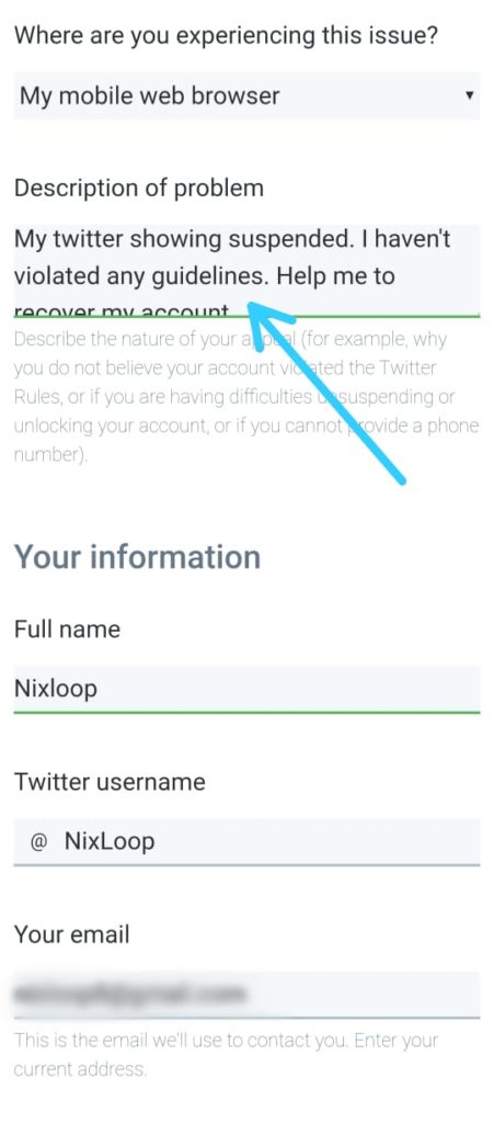 How to Recover a Suspended Twitter Account: 6 step guide - NixLoop