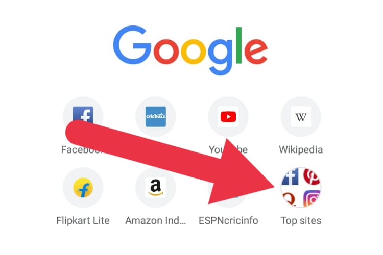 How to remove top sites icon from chrome: 6 step guide