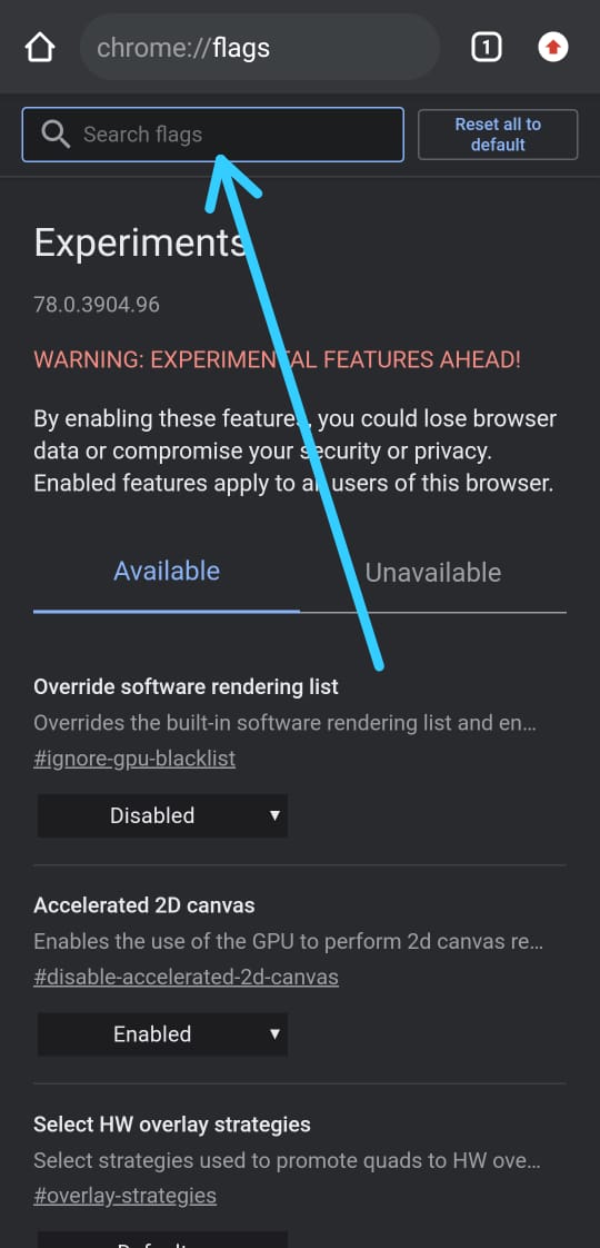 google chrome dark mode disable