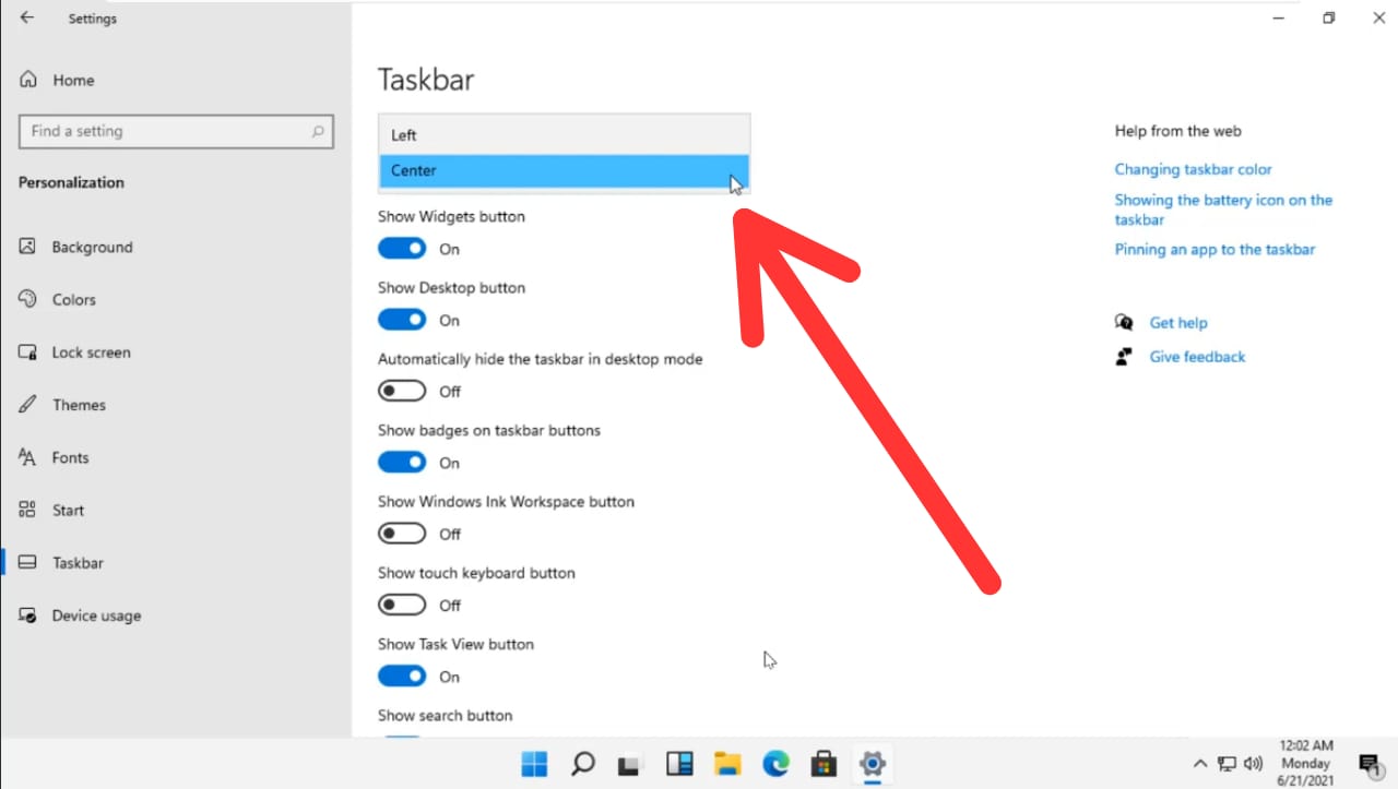 How to Move Windows 11 Start menu to Left side - NixLoop