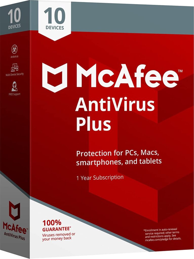 McAfee AntiVirus Plus For Windows 11