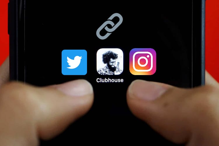 How to link your Instagram and Twitter accounts to your Clubhouse on Android 