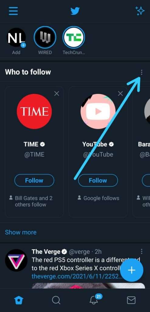 How to remove Who to Follow suggestions on Twitter