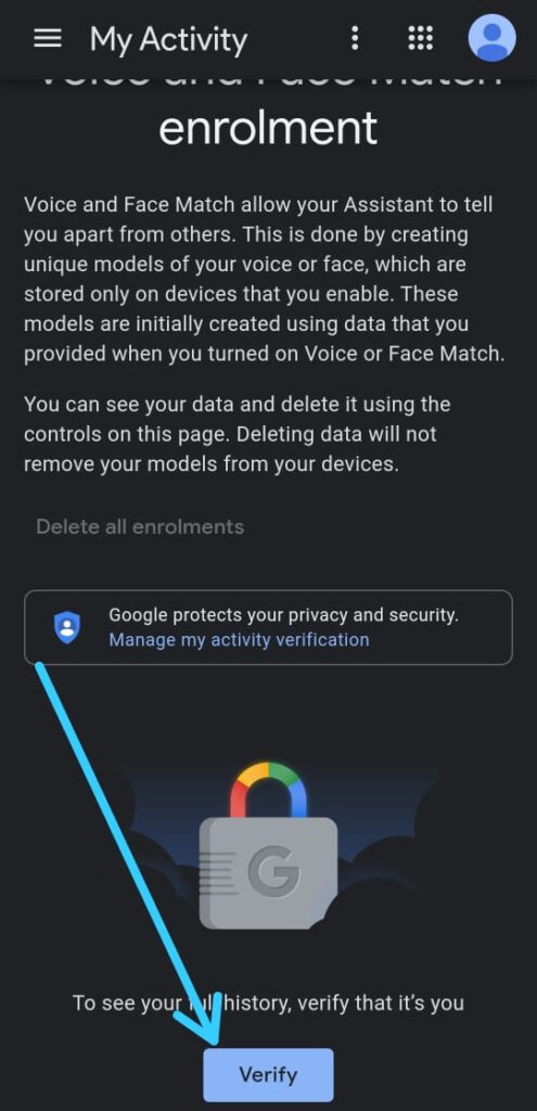 How to delete your voice match enrollment from Google Assistant