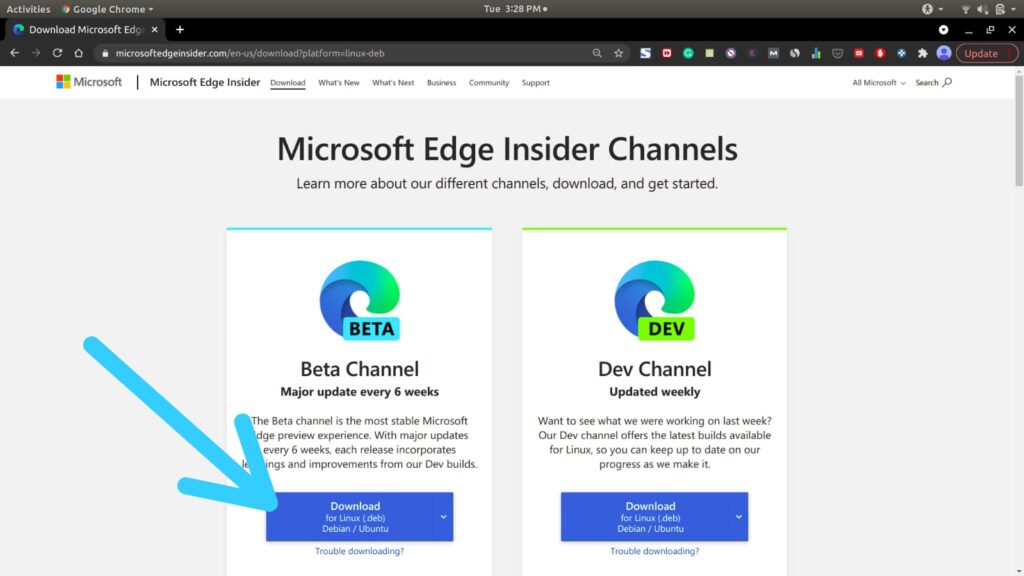 How to Install Microsoft Edge Browser on Ubuntu