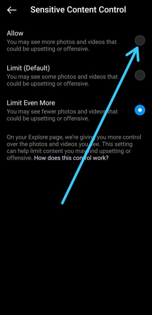How To Disable Instagram's New Sensitive Content Controls
