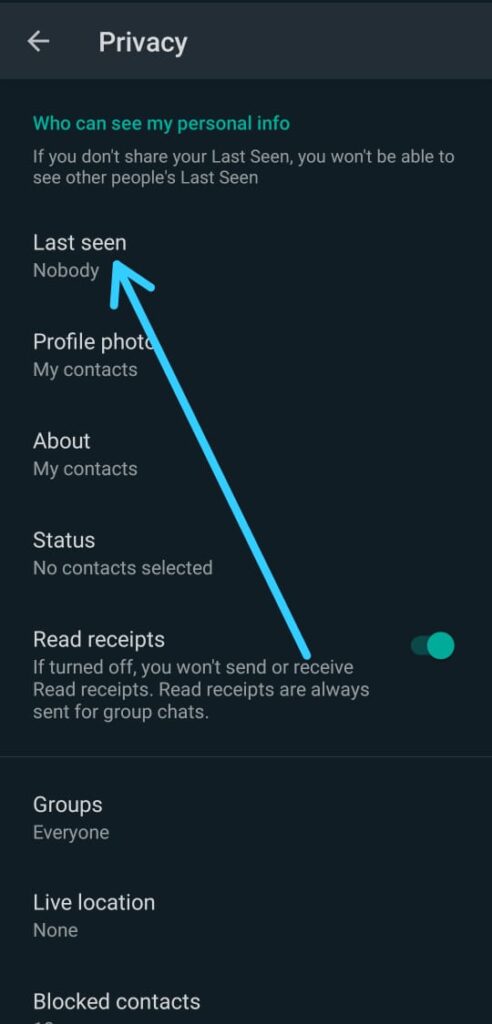 How to Hide Last Seen on WhatsApp