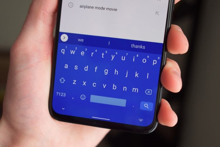 How to change the color of your keyboard on android