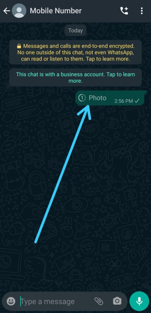 How to send view once photos and videos on WhatsApp