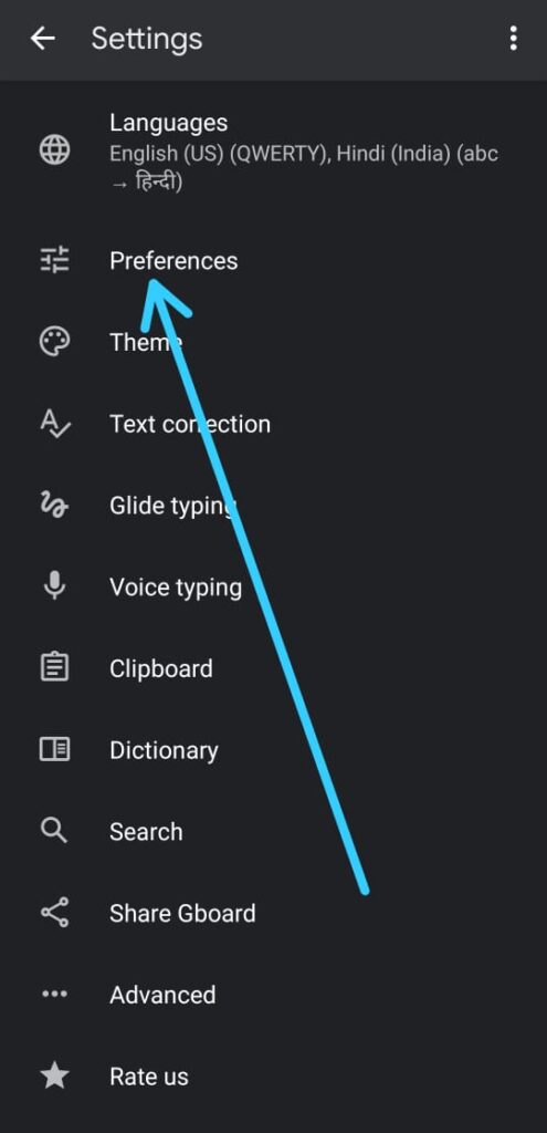 Gboard language switch key missing [SOLVED]