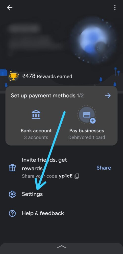 How to change your profile picture on Google Pay