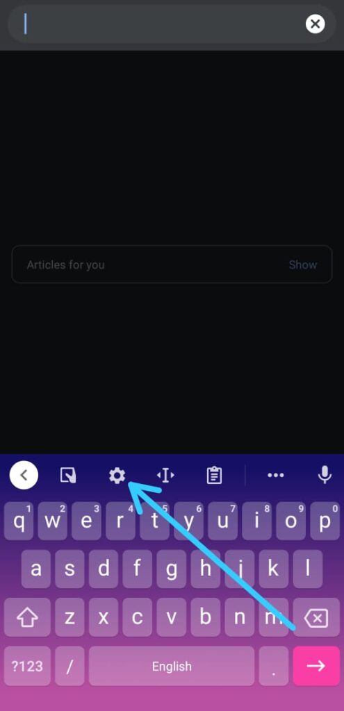 Gboard language switch key missing [SOLVED]