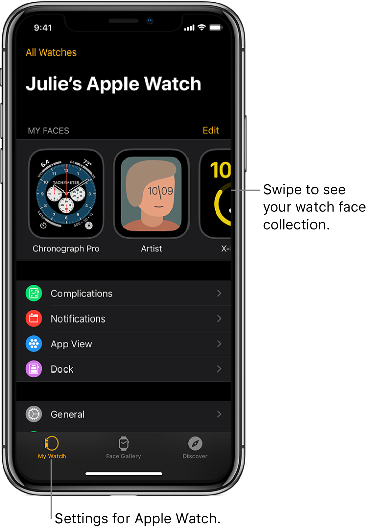 how to change the face of your apple watch series 3