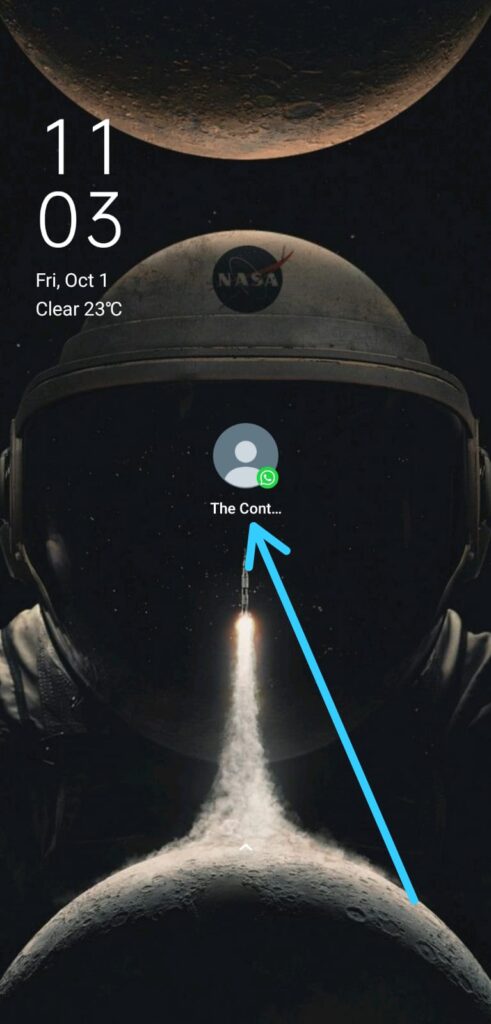 How to Create WhatsApp Chat Shortcut on Home Screen of Android