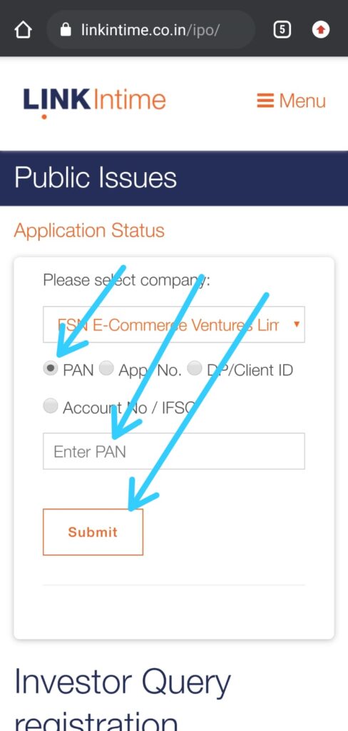 How to check IPO Allotment Status Online