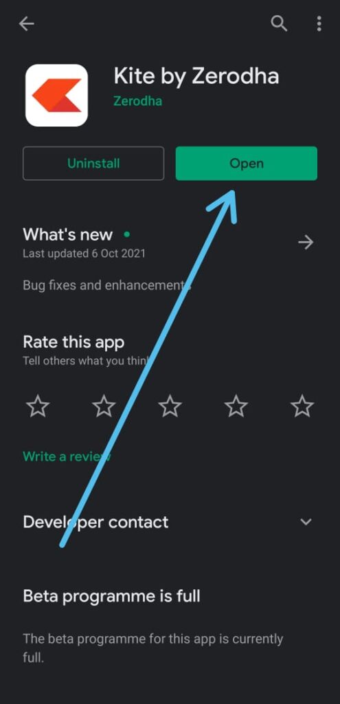 How to enable Fingerprint lock for the Zerodha Kite app