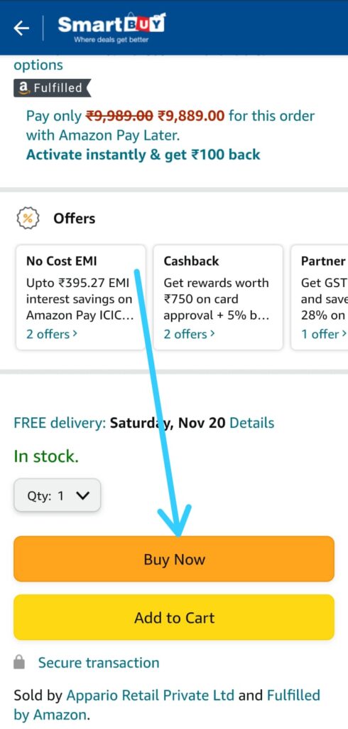 How to buy products using HDFC Smartbuy