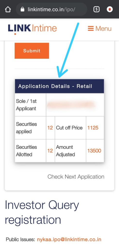 How to check IPO Allotment Status Online