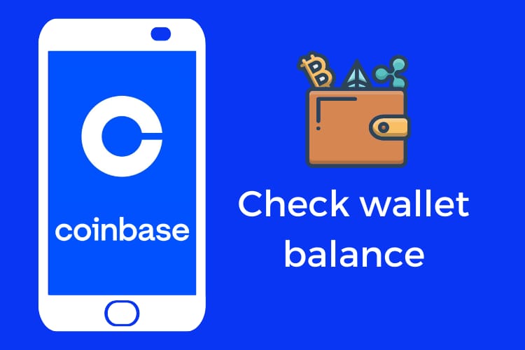 How to check the bitcoin wallet balance in Coinbase