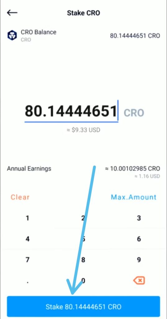 How to stake CRO on the Crypto.com