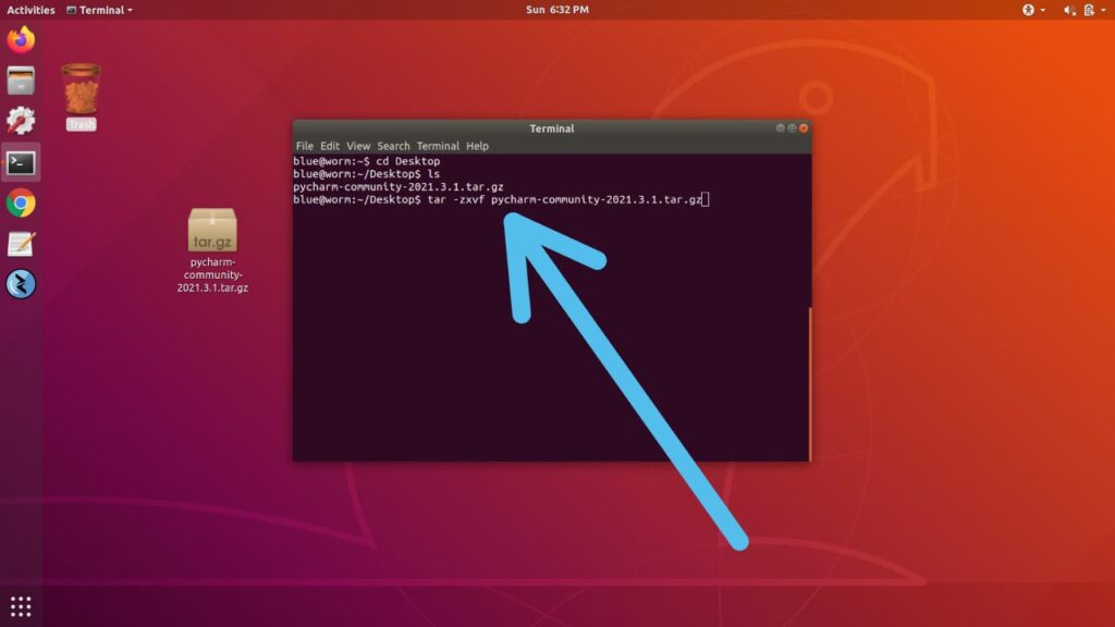 How to Extract a tar.gz File in Linux using Terminal