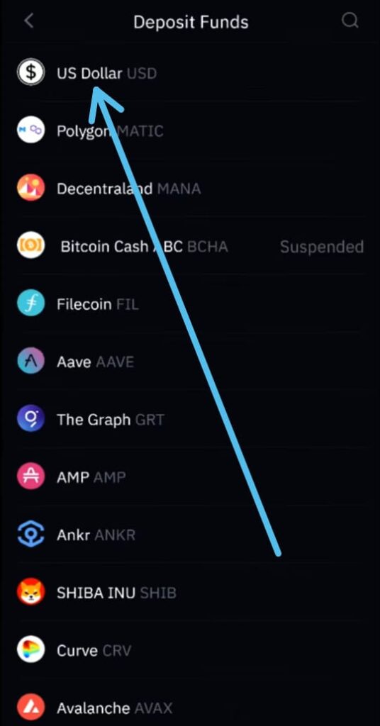 How to deposit money from your bank account to Binance.US