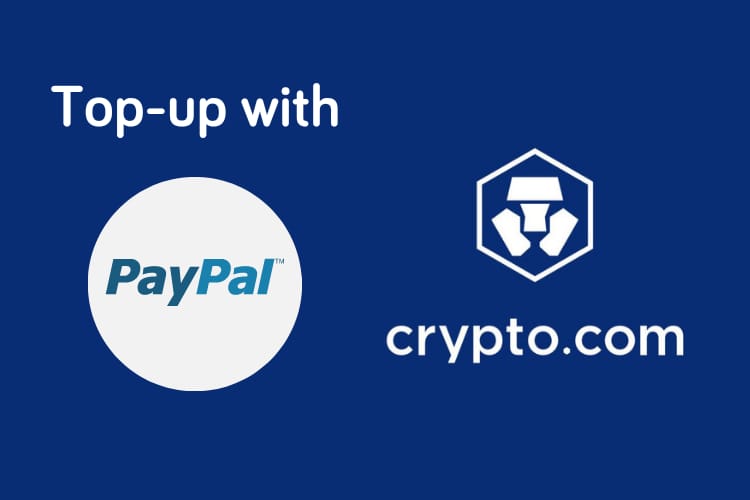 How to Top Up Visa Card With Paypal in Crypto.com