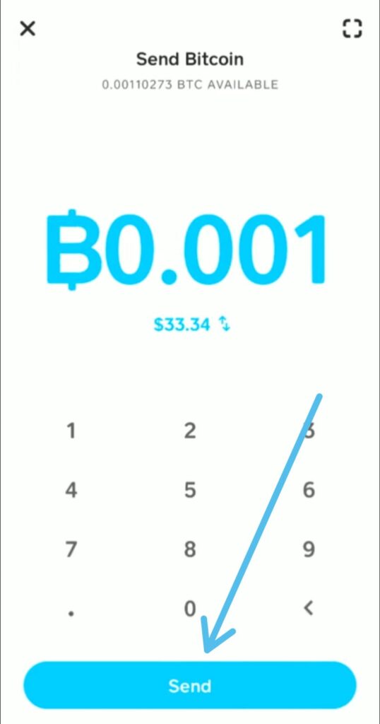 How to send bitcoin from cash app to coinbase wallet