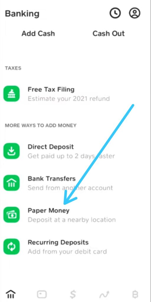 How to deposit paper money into your Cash App balance