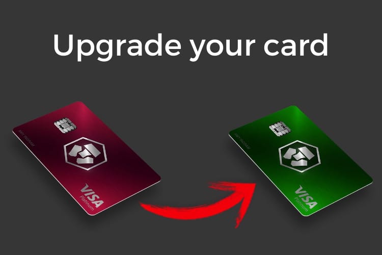 How to upgrade your Crypto.com Visa Card 2022