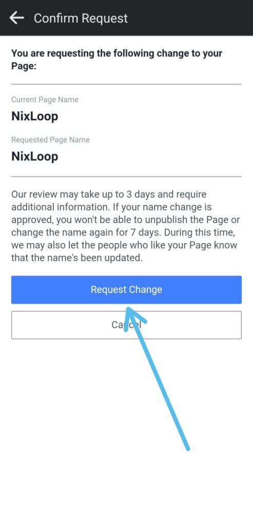 How to Change Facebook Page Name