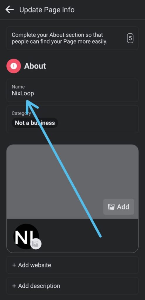 how-to-change-facebook-page-name-2023-nixloop
